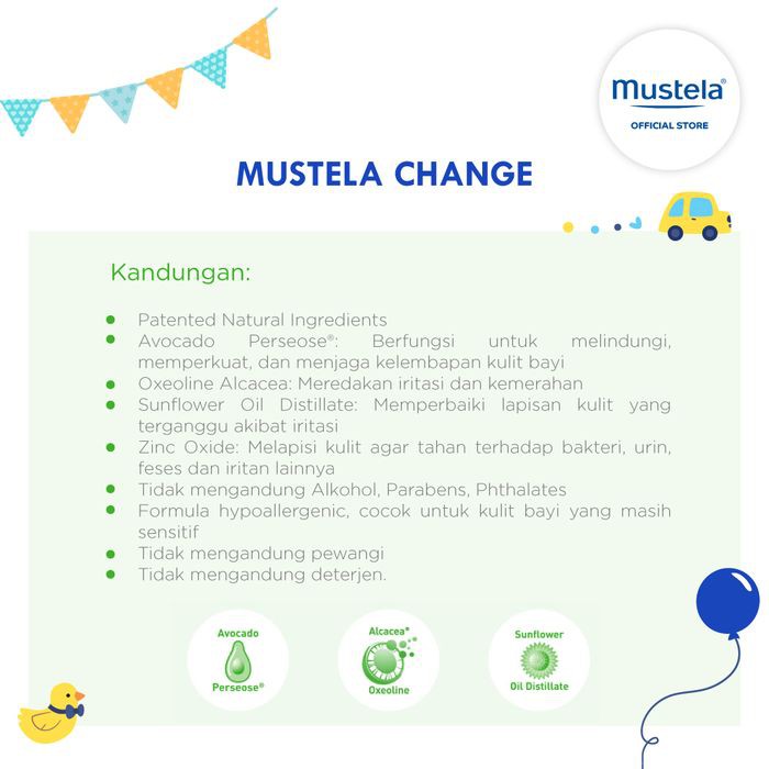 Makassar ! Mustela Barrier Cream 50 ML