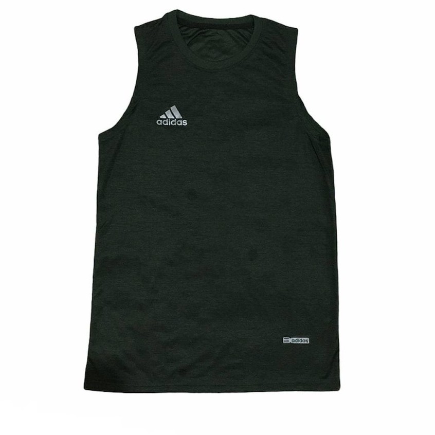 Singlet Latihan/Olahraga-Adi hijau botol