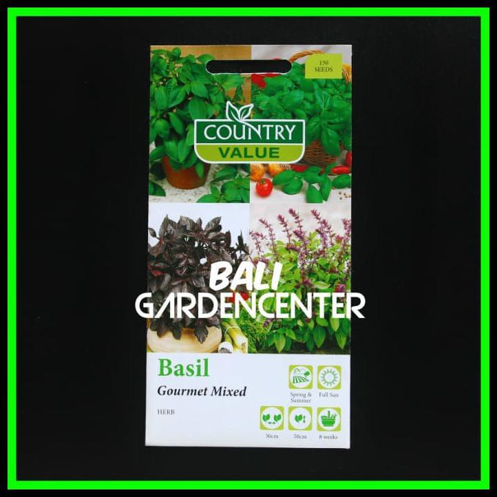 

Buruan Serbu Basil 'Gourmet Mixed' - Country Value - Import (Au)