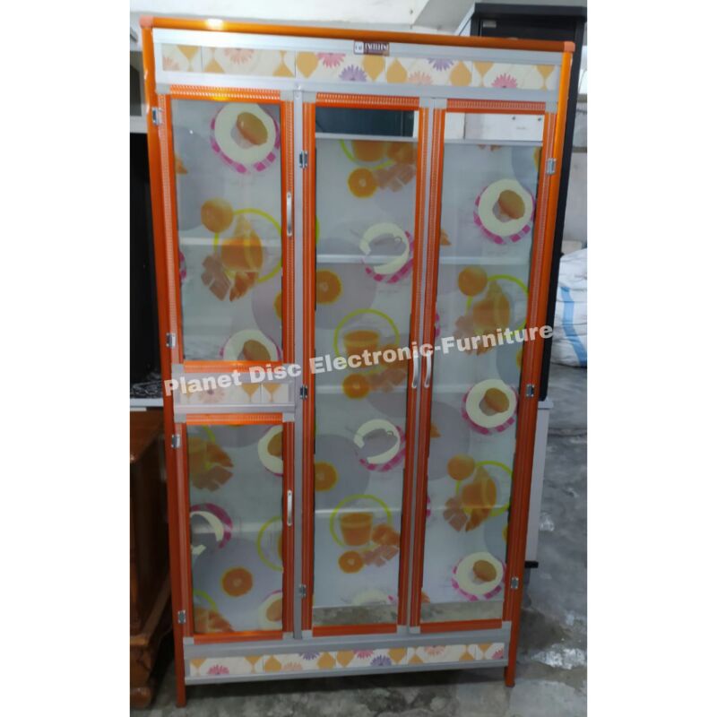 Rak Piring 3 pintu Lemari Sayur Lemari Makan Rak Sayur (Khusus kota MEDAN)