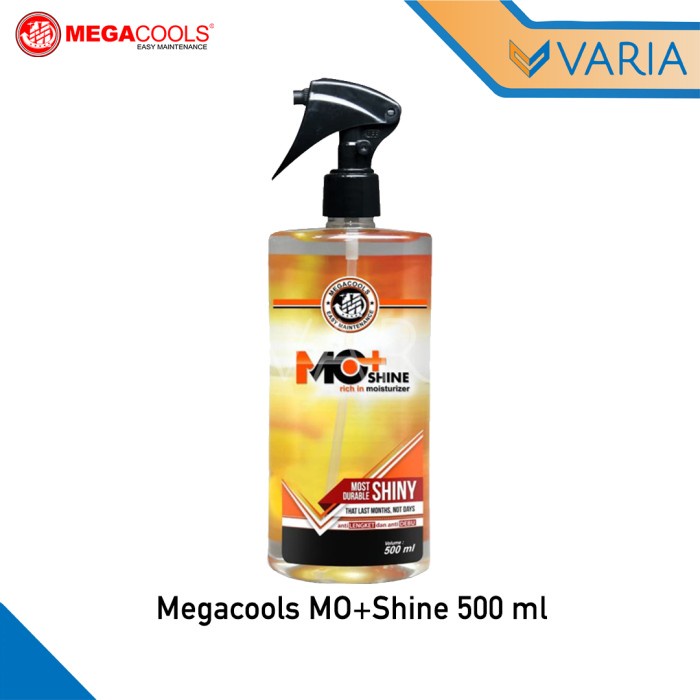 Megacools MO+Shine 500 ml Perawatan Pengkilap Trim Plastik Vinyl Kulit