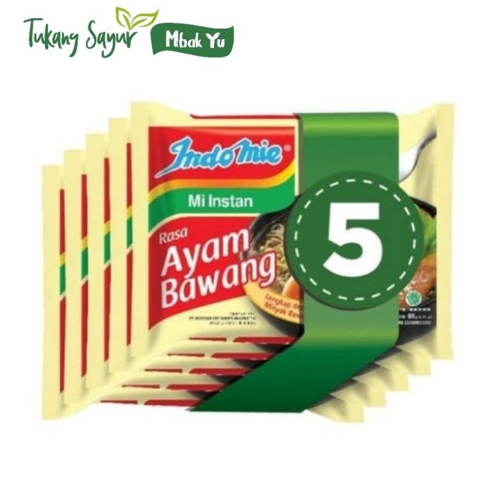 

indomie ayam bawang per 5 pcs