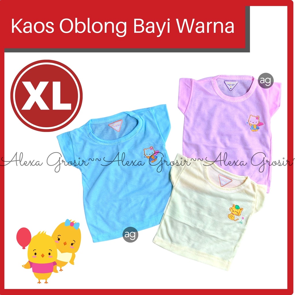 KAOS OBLONG BAYI UNISEX SIZE XL -ALEXAGROSIR