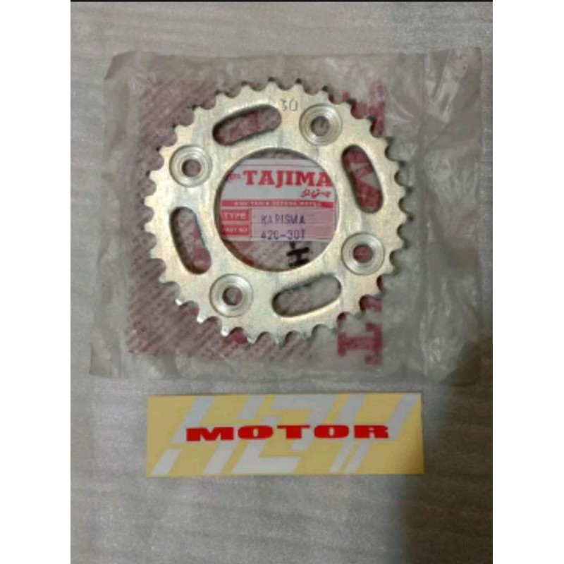gear gir belakang tajima racing karisma Supra fit new 428-30t