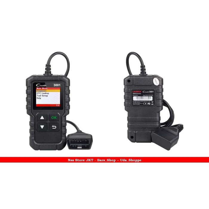 Scanner Mobil OBD 2 Launch X431 Creader 3001 Scantool
