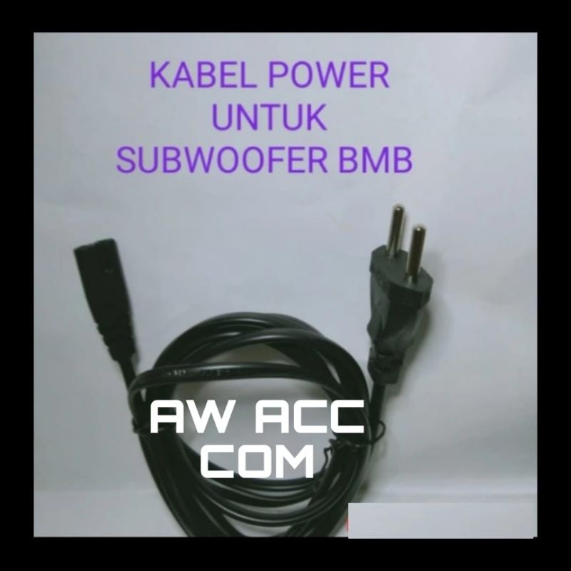 KABEL POWER UNTUK SUBWOOFER BMB