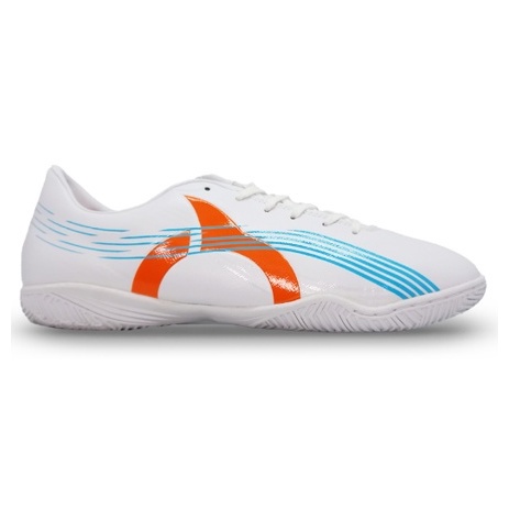 SEPATU FUTSAL ORTUSEIGHT HORIZON IN - WHITE CYAN ORTRANGE (100% ORIGINAL)