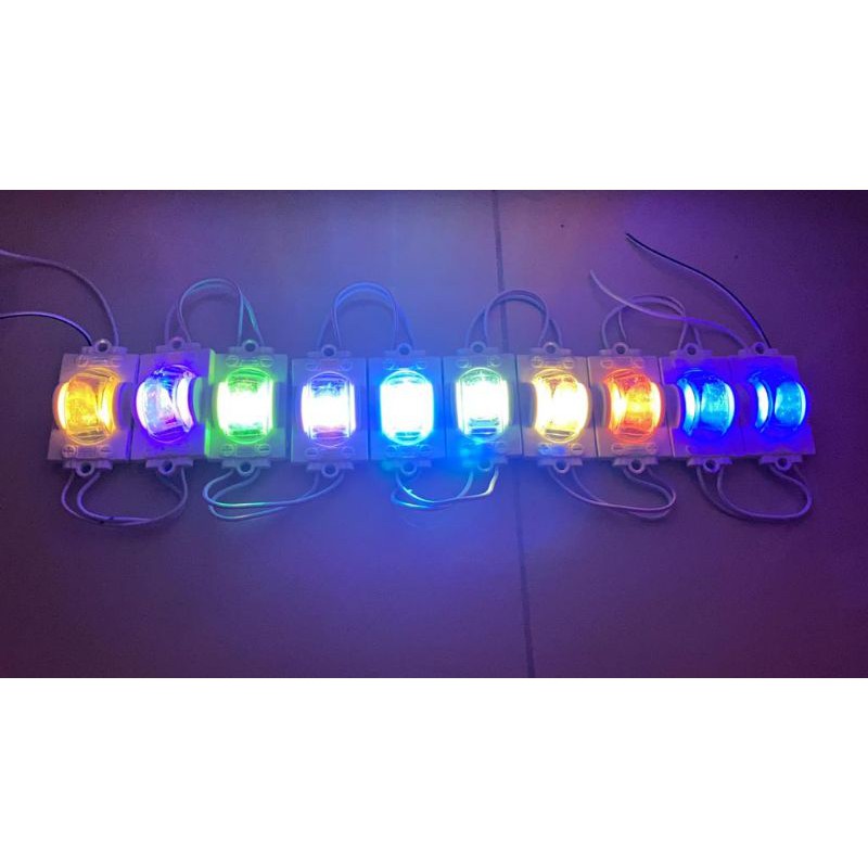 lampu led kolong lampu roda truk bis 24 volt nyala kedip rgb