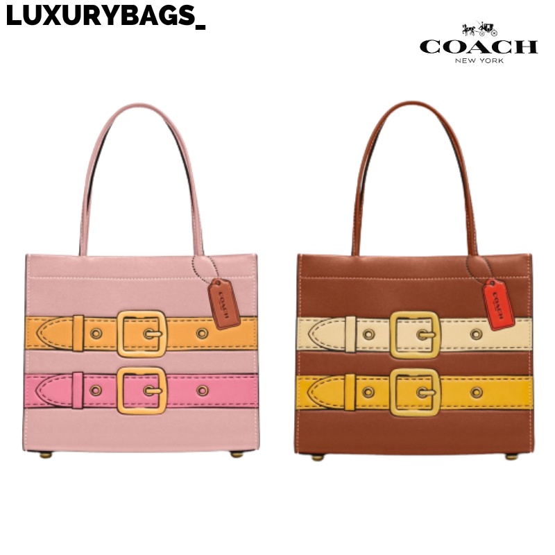 Coach Cashin Carry 22 With Trompe L'oeil Print C9814