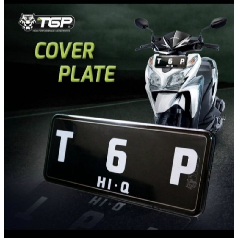 cover tempat plat nomor TGP edge fazzio nmax aerox vario beat pcx adv mio scoopy universal