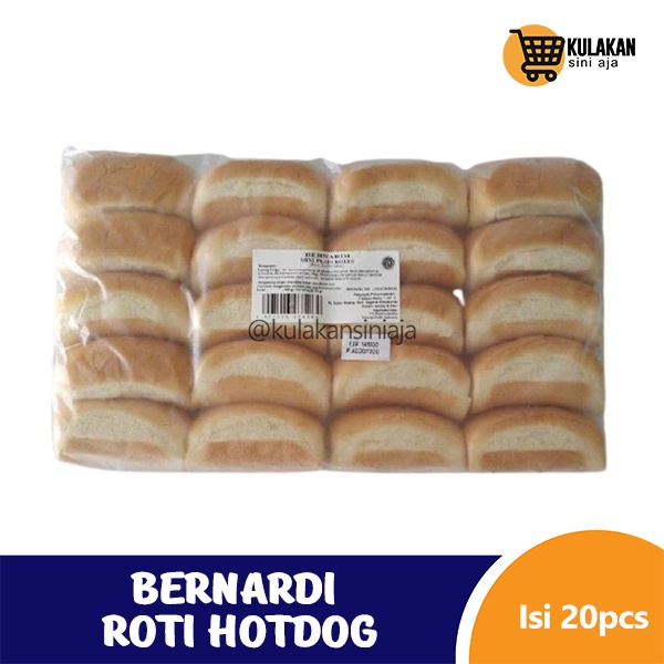 

Bernardi Roti Hotdog Isi 20