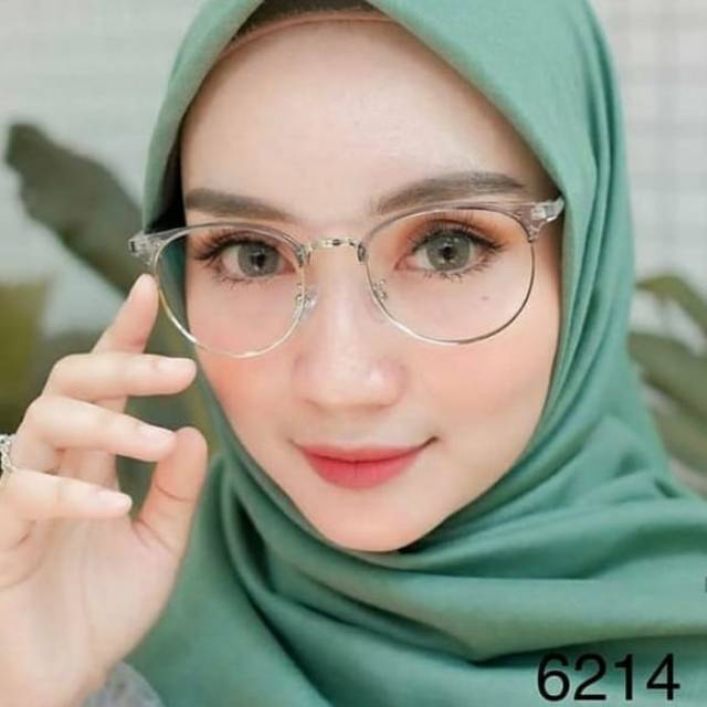 kacamata  Frame Lensa photocromic antiradiasi bluecromic minus normal silinder 6214