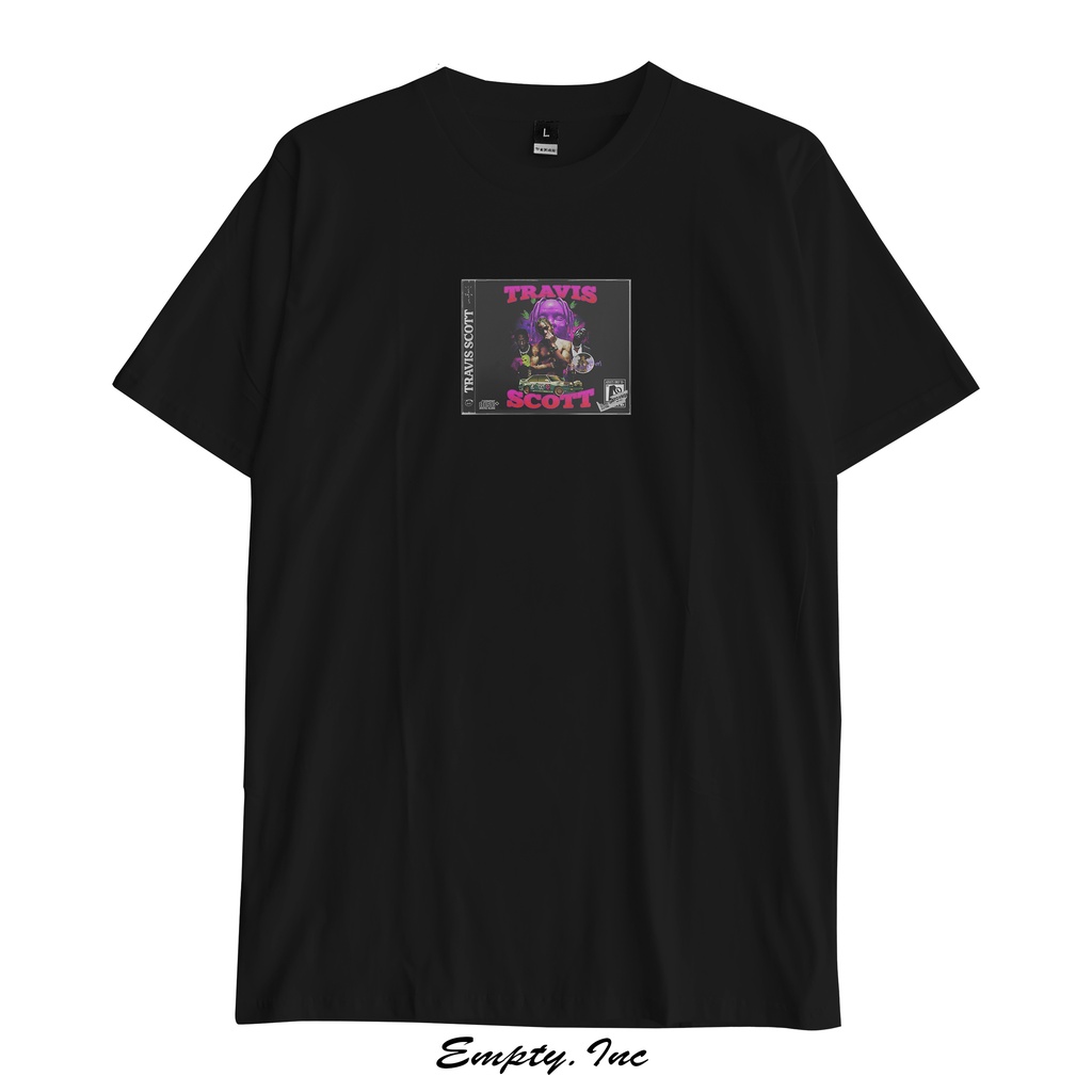 Travis Scott CD Rap Tee Premium Tshirt
