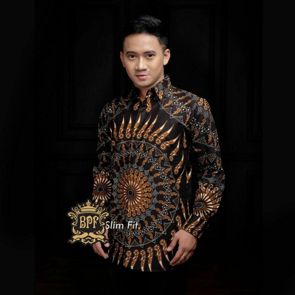 BAJU BATIK | KEMEJA BATIK | KEMEJA BATIK PRIA BSWART2701 | BATIK INDONESIA