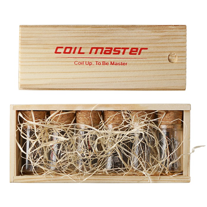 Coil Master Pre Build Fused Clapton Coil 6 JAR 60 PCS [Authentic]