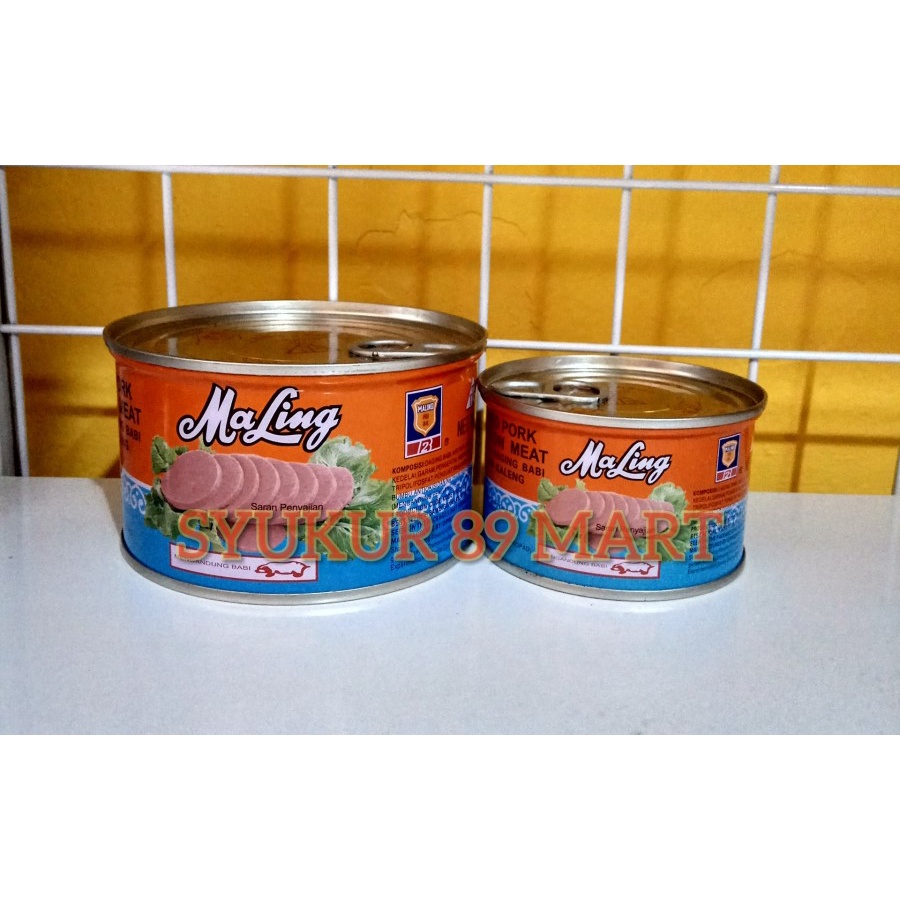 

Maling TTS Pork Luncheon NON HALAL
