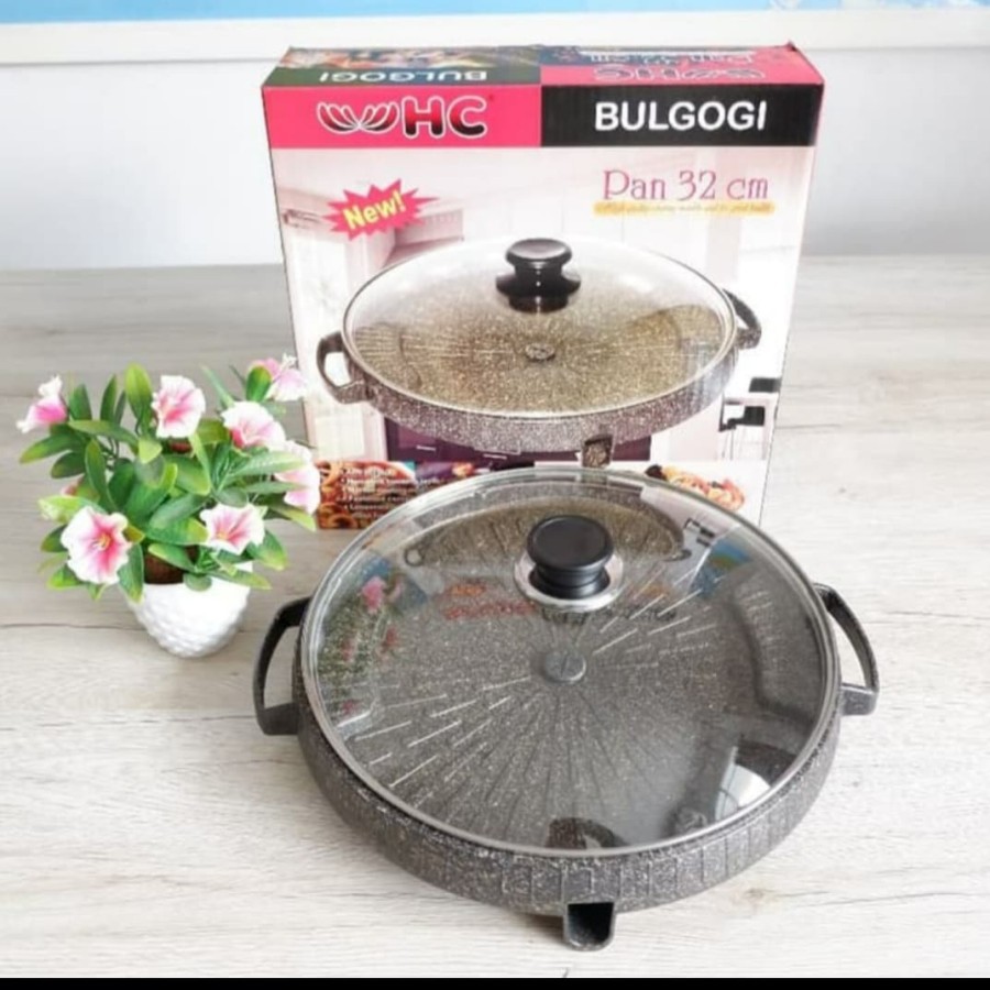 Bulgogi Pan HC 32cm/Alat Panggang Steak  Pan 32cm