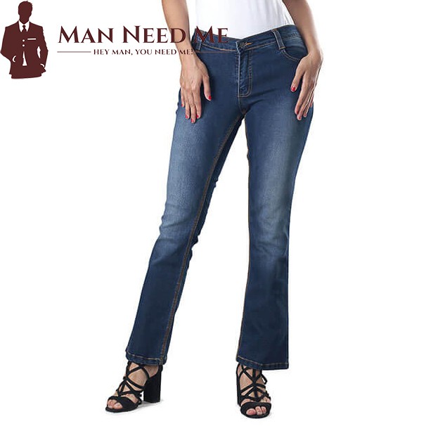 Celana Jeans Wanita Reguler Fit | Jeans Cewek Biru