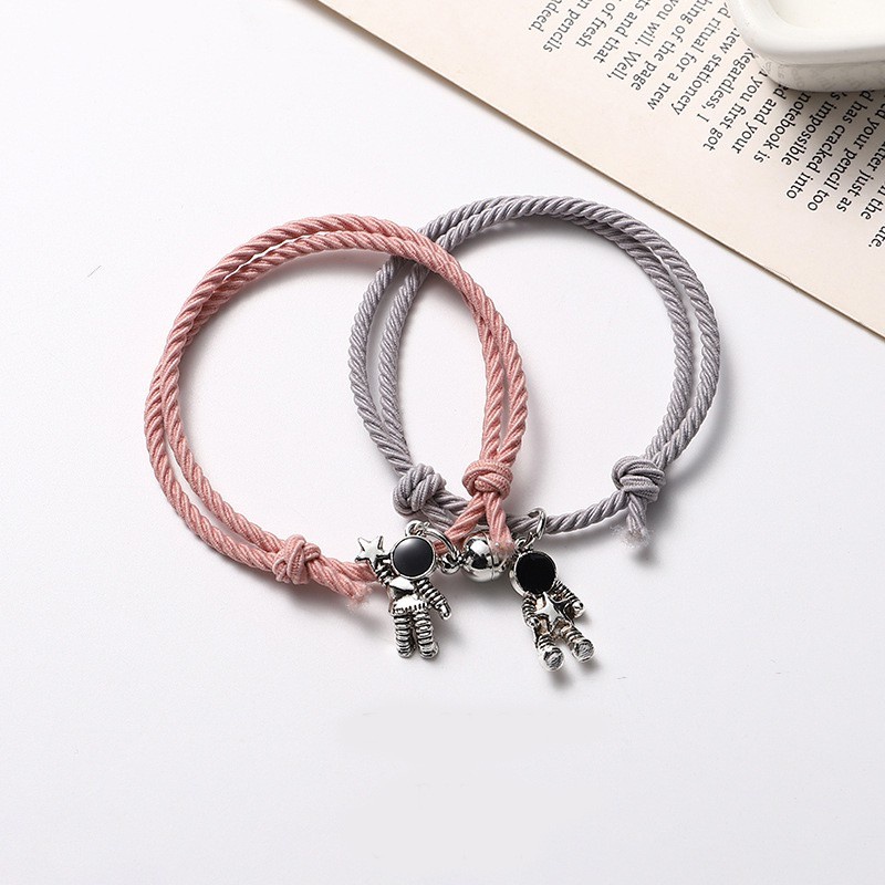 Gelang Couple Magnet Astronot - Gelang Astronaut