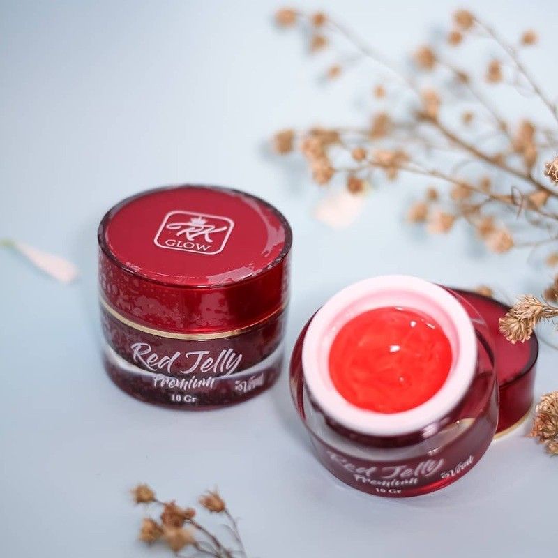 RK Glow Red Jelly Premium Viral Isi 10gr 100% Original Asli Bisa COD Aman Untuk Bumil dan Busui BPOM