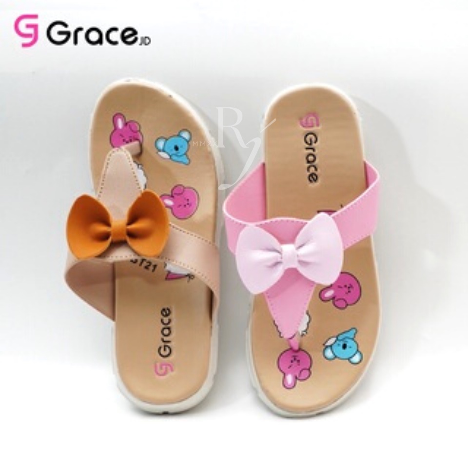 GRACE [MUSE JPT - 101] Sandal Anak Perempuan BT /Sendal Jepit Pita Anak Perempuan/ Sandal Jepit Anak Perempuan