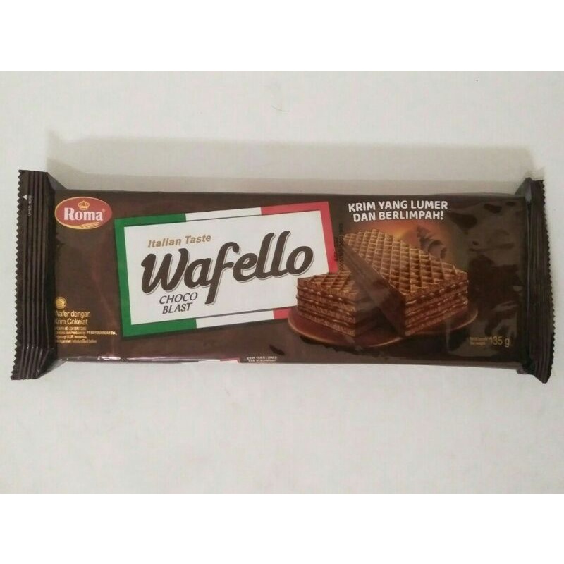 Wafer Wafello Choco Blast 135 gram