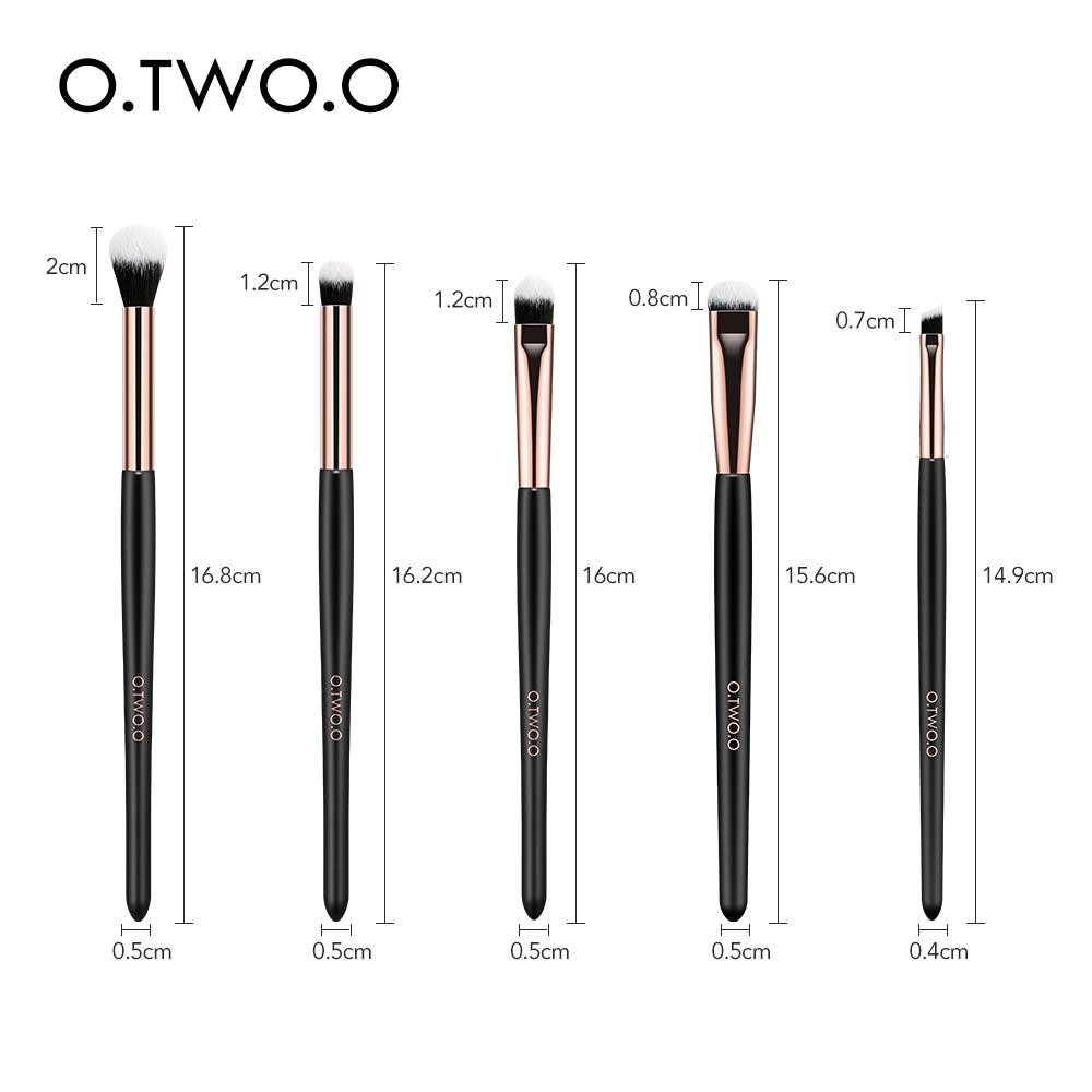 O.TWO.O 5 Pcs Pro Starshine Makeup Brush T01