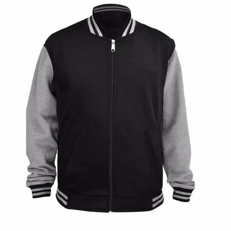 (BISA COD) JAKET BASEBALL KERAH VARSITY