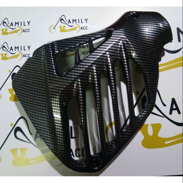 Cover Tutup Radiator Carbon Nemo Original Yamaha Nmax