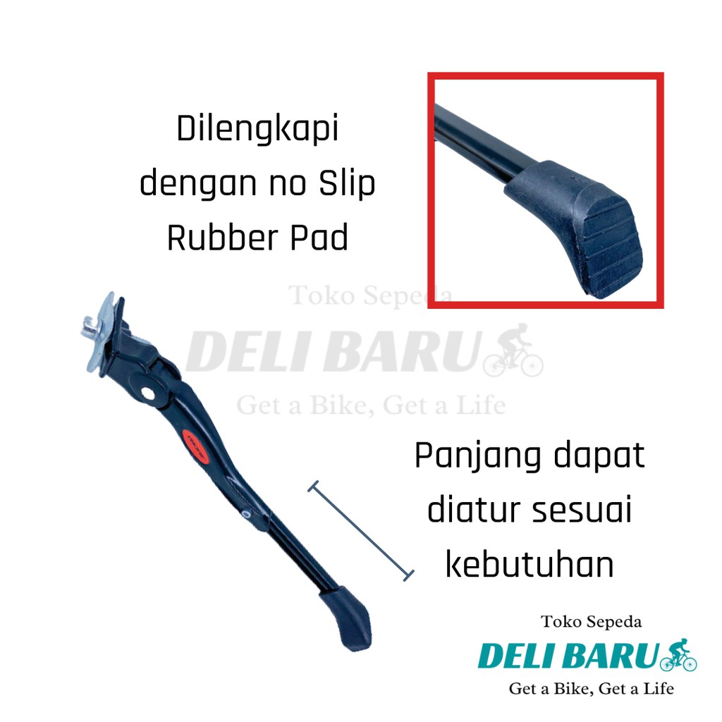 Standar tengah adjustable bike stand sepeda MTB 26 27.5 pacific