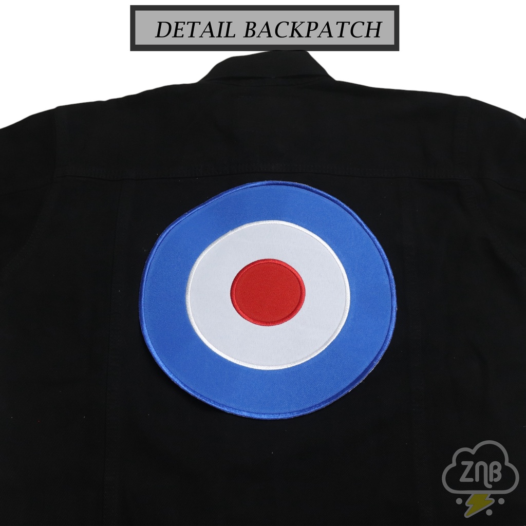 Tempelan jaket patch bordir patch motor patch band patch musik patch brand patch vespa