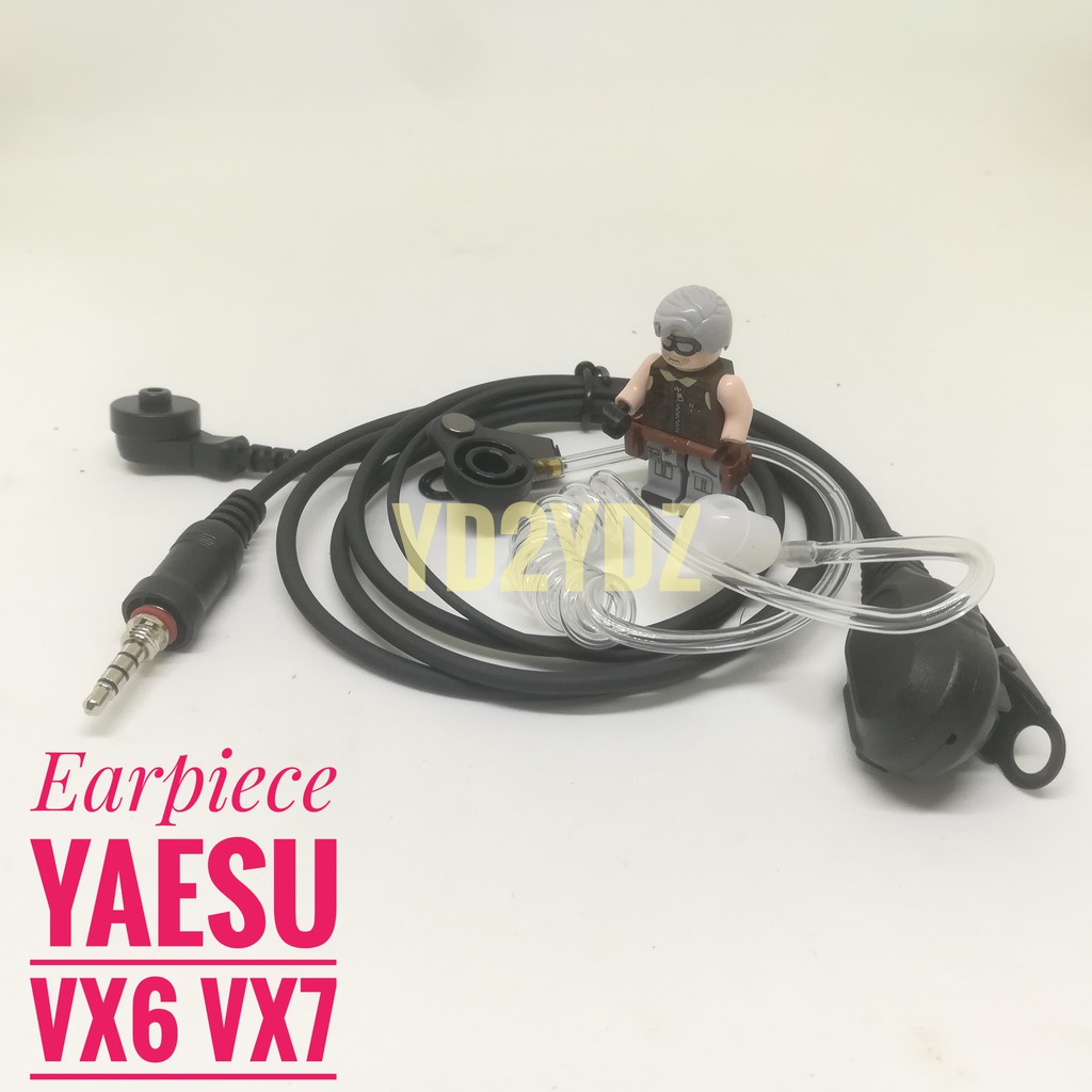 headset yaesu vx6 vx7 fbi earpiece earphone vx-6r vx-7r ptt mic microphone vx6r vx7r speaker ft270 ft-270 ft270r ft-270r paspampres headset