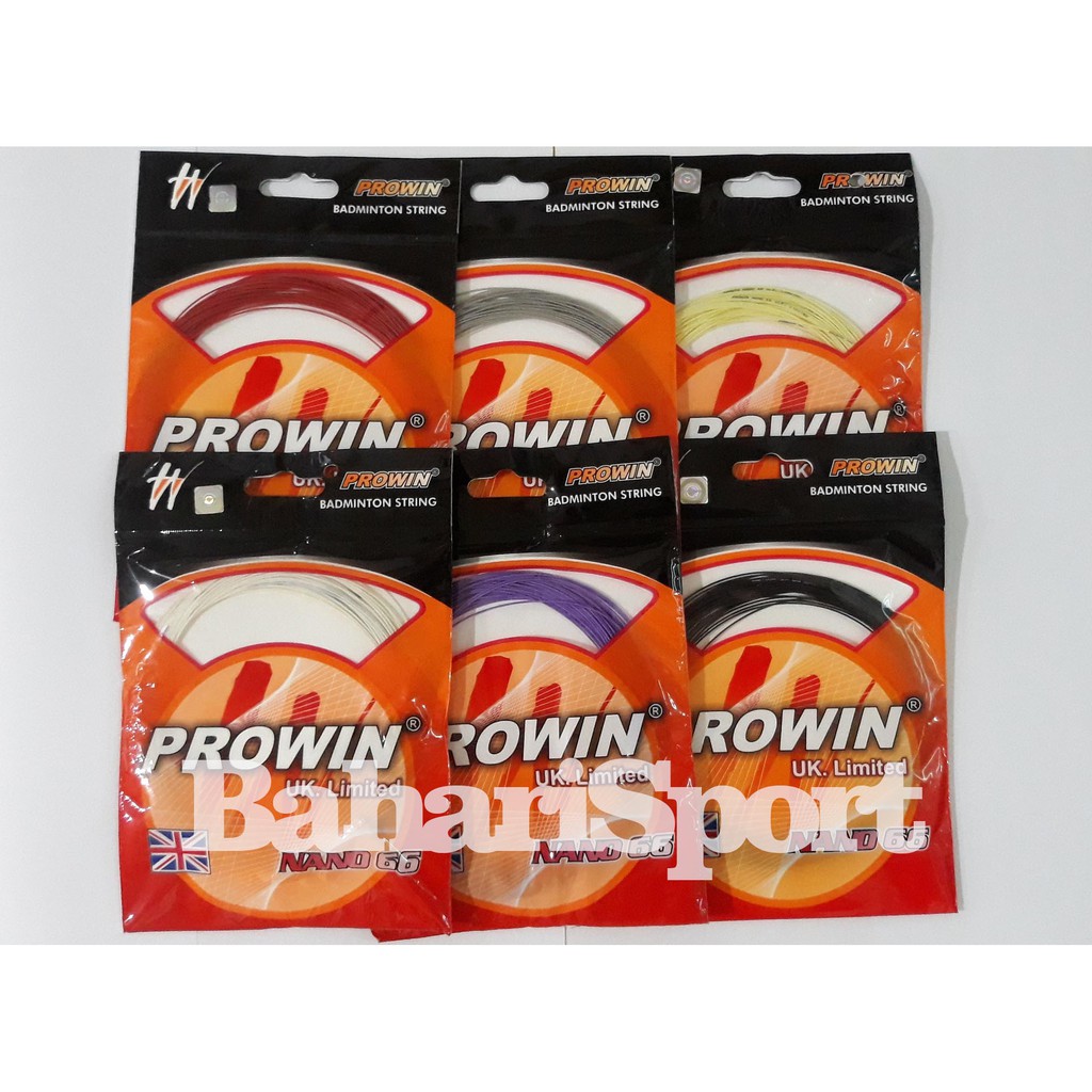 Senar Badminton Prowin Nano 66 Original