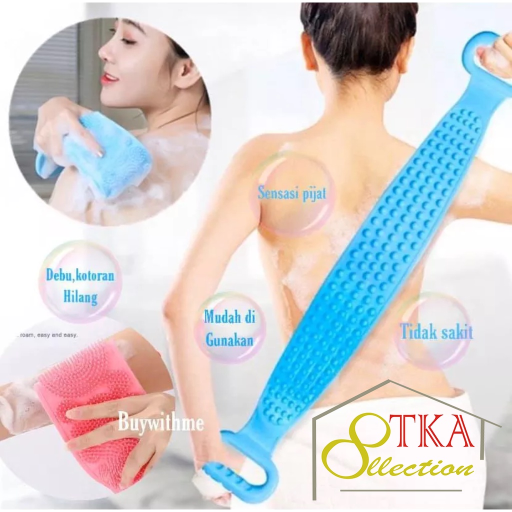Sikat punggung untuk mandi, Sikat punggung silikon, Sikat punggung untuk mandi silikon, Sikat punggu