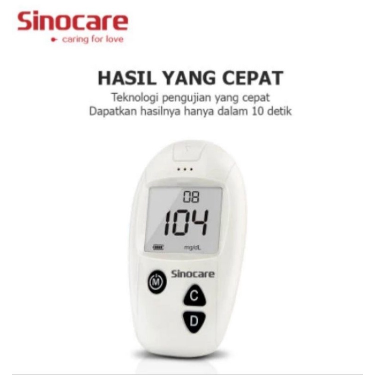 Sinocare Alat Cek Gula Darah