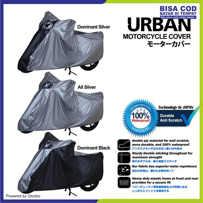 Cover Motor URBAN Extra Jumbo Xmax Ducati KTM 350 TMax BMW GSX Rebel