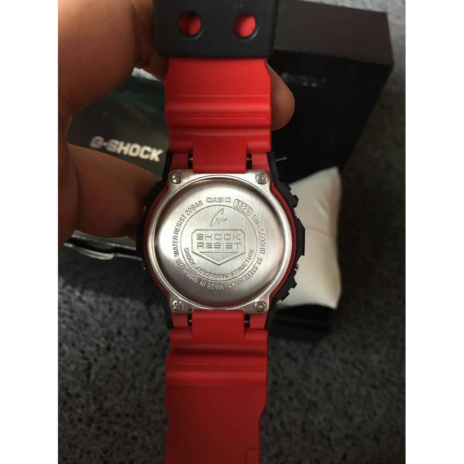 Stok Terbatas Casio G-Shock Gshock Dw5600Hr Dw-5600Hr Original