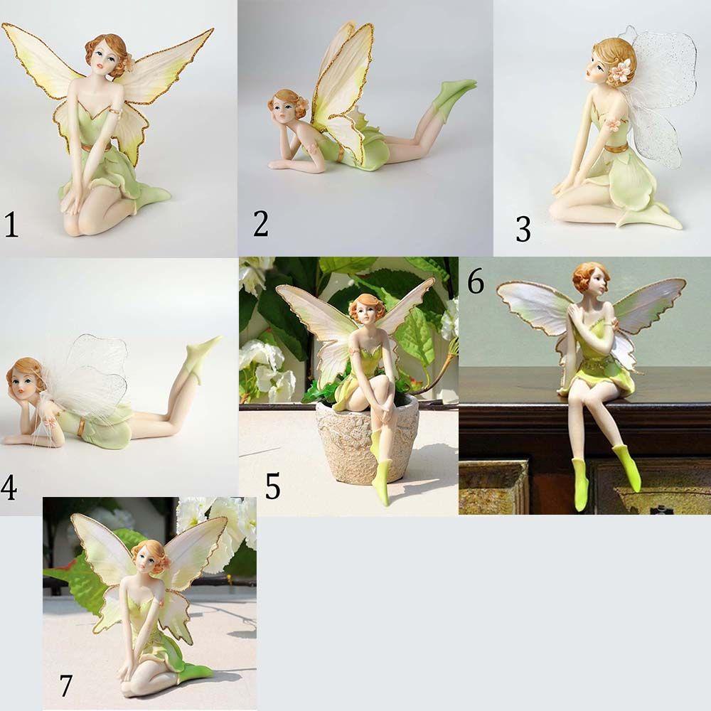 Rebuy Flower Fairy Gadis Cantik Souvenir Taman Lalat Kerajinan Tangan Peri Hiasan Rumah Miniatur