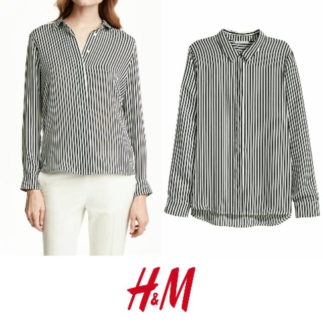 Kemeja H M Baju Branded Murah Hnm 