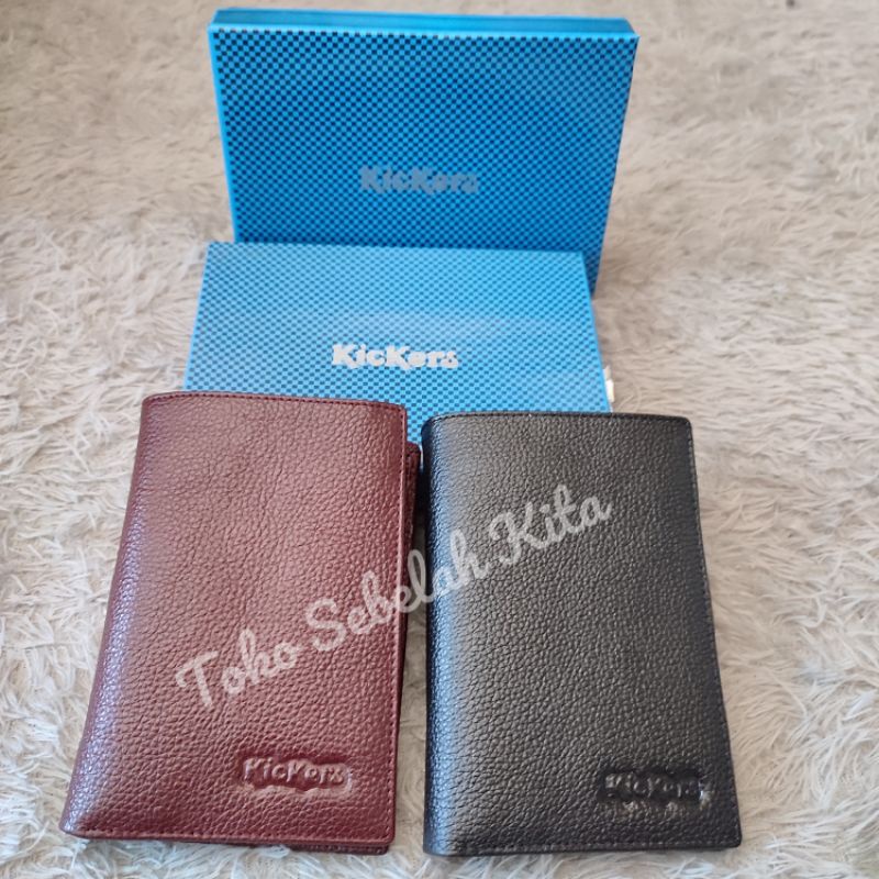 DOMPET KULIT ASLI BUKAN IMITASI ATAU SINTETIS FULL SLOT CARD