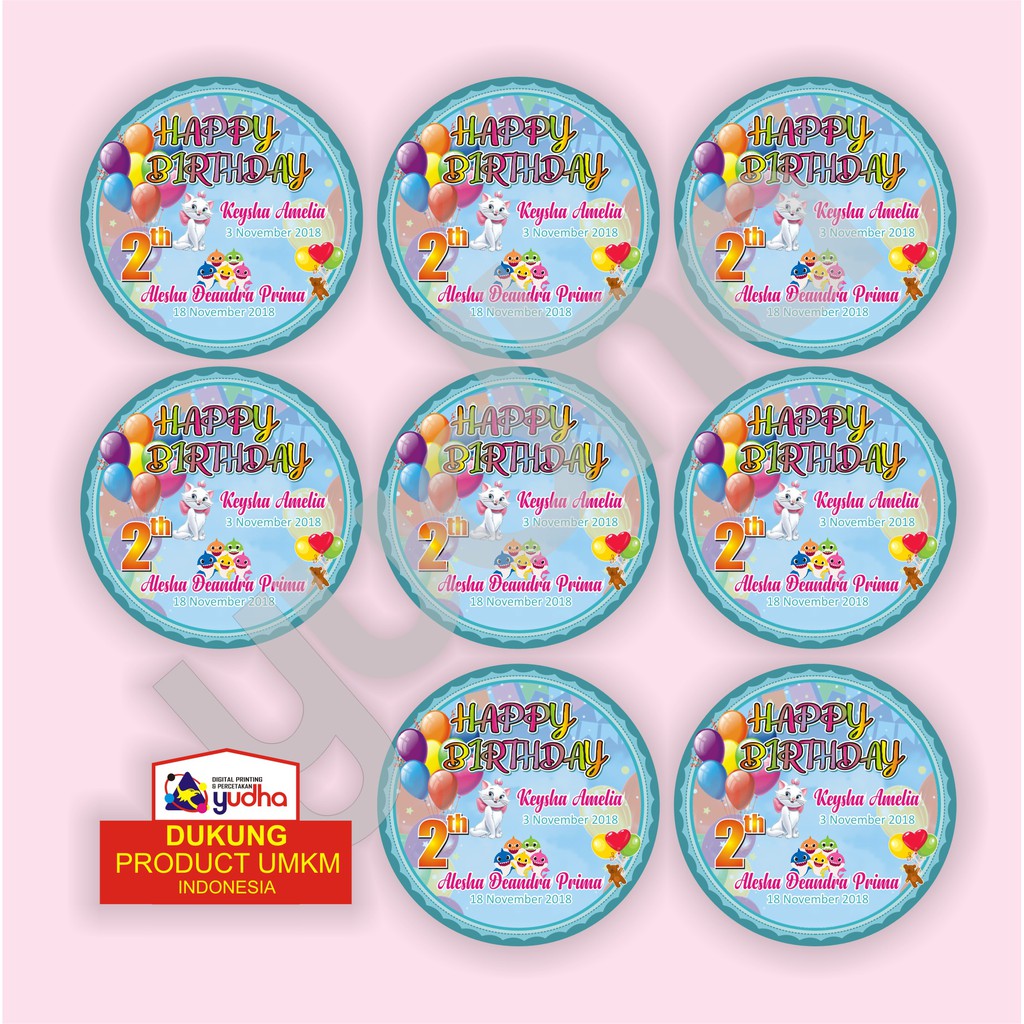 

Stiker Label Gife Ulang Tahun