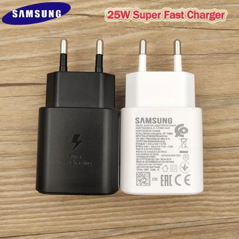 CHARGER ORIGINAL SAMSUNG GALAXY A52S 5G USB TYPE C TO TYPE C TRAVEL CARGER ORI SUPER FAST CHARGING 25WATT CASAN