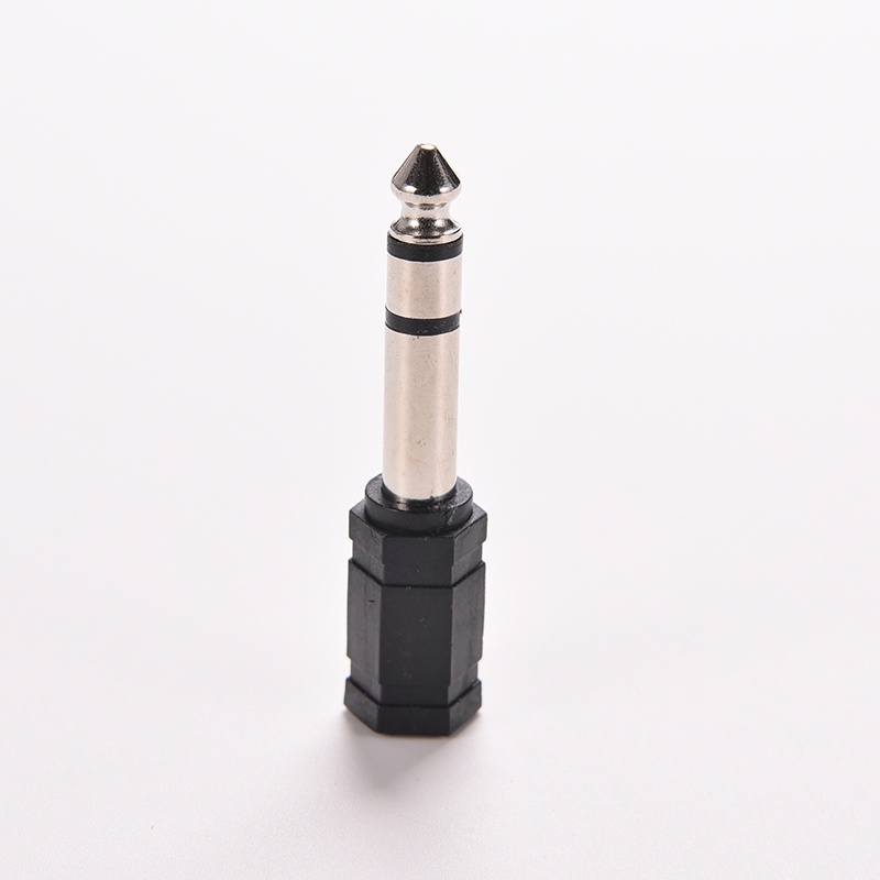 {LUCKID}1Pcs 6.5mm 1/4 Male to 3.5mm 1/8 Female Stereo Audio Mic Plug Adapter Mini Jack