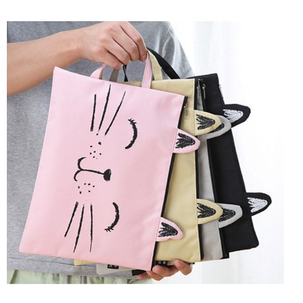 

TAS KANVAS PERALATAN TULIS SERBAGUNA DLL IMUT MOTIF KUCING