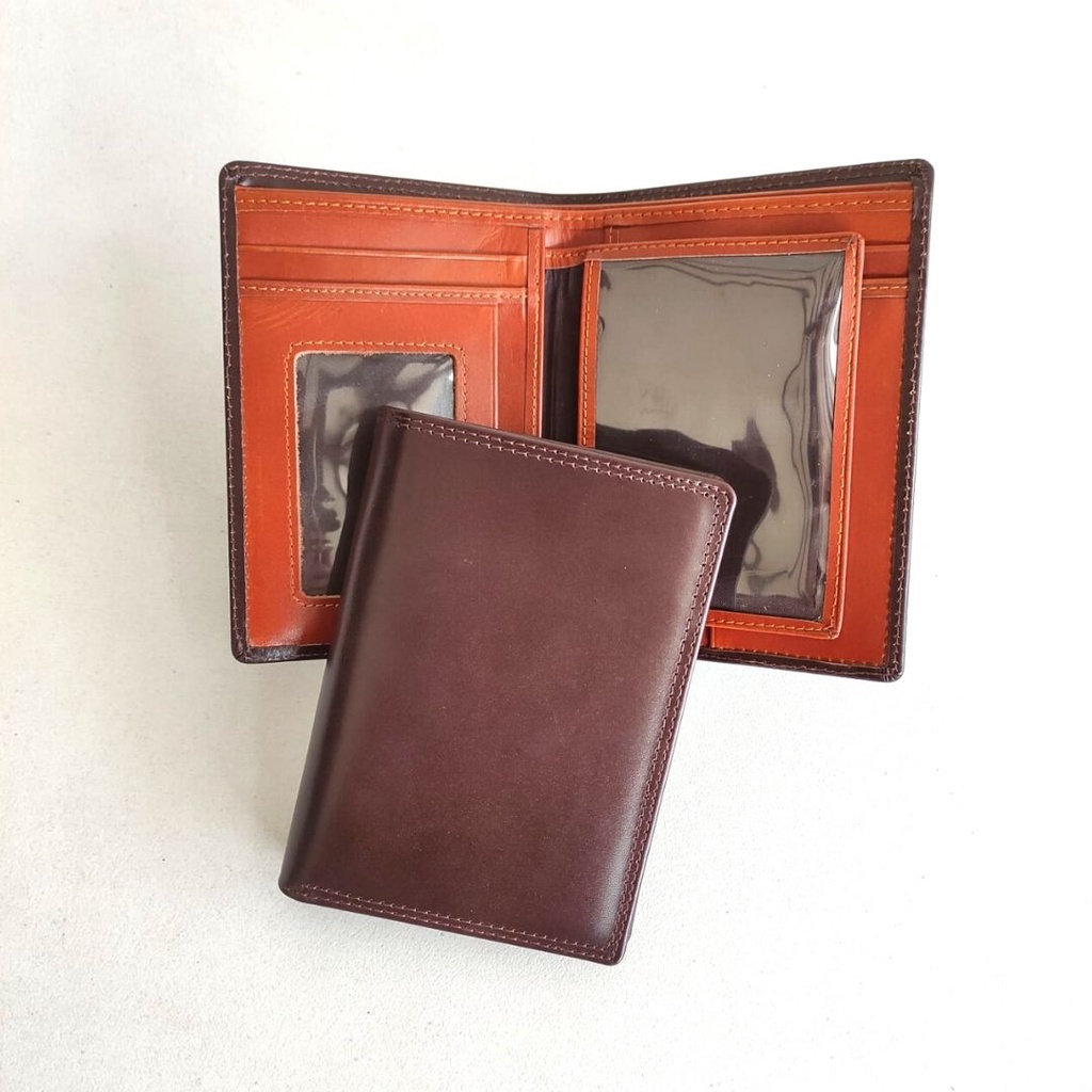 Dompet Lipat BRODO TC Kulit Asli Cowok Pria Laki-Laki bisa COD - Originale Leather Wallet