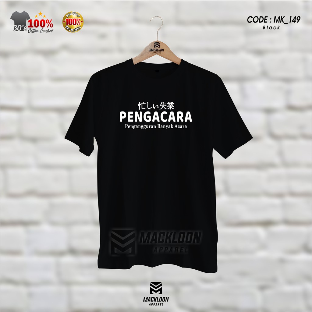 Kaos Distro Premium Atasan REMAJA Plesetan Singkatan PENGACARA 100% ORIGINAL / Kaos Nyeleneh Hits