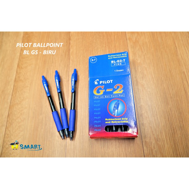PILOT BALLPOINT BL G2 BIRU