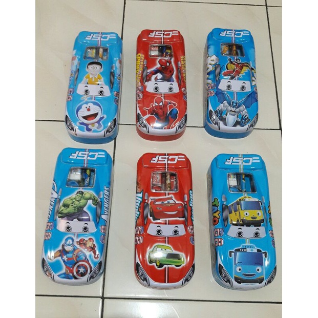 

Kotak Pensil Karakter Kartun - Tempat Pensil -Alat Tulis