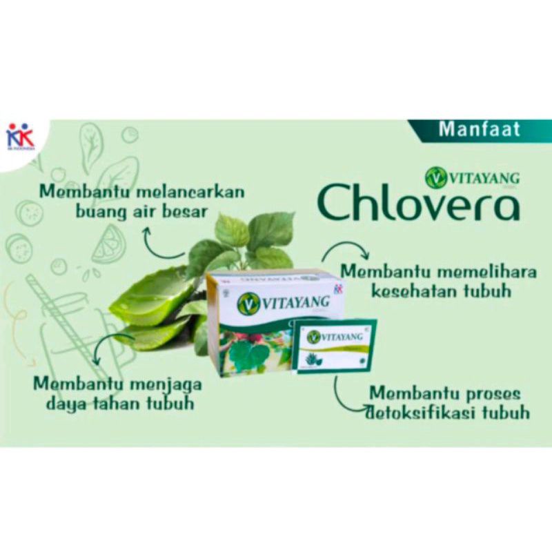 

Vitayang Chlovera(Chlorophyll & Aloevera) Atasi Sembelit dan Detox