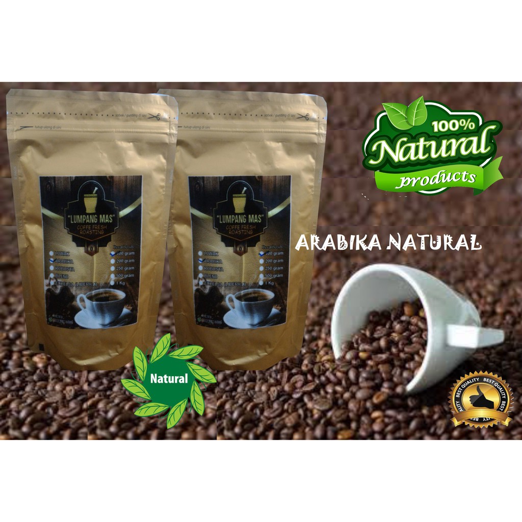 

Kopi Arabika Natural Lereng Semeru 250 Gram